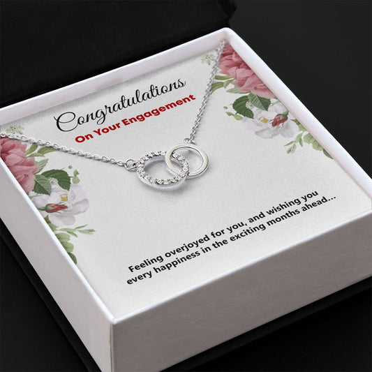Perfect Pair Necklace, Gift, Jewelry, Engagement, Congratulations