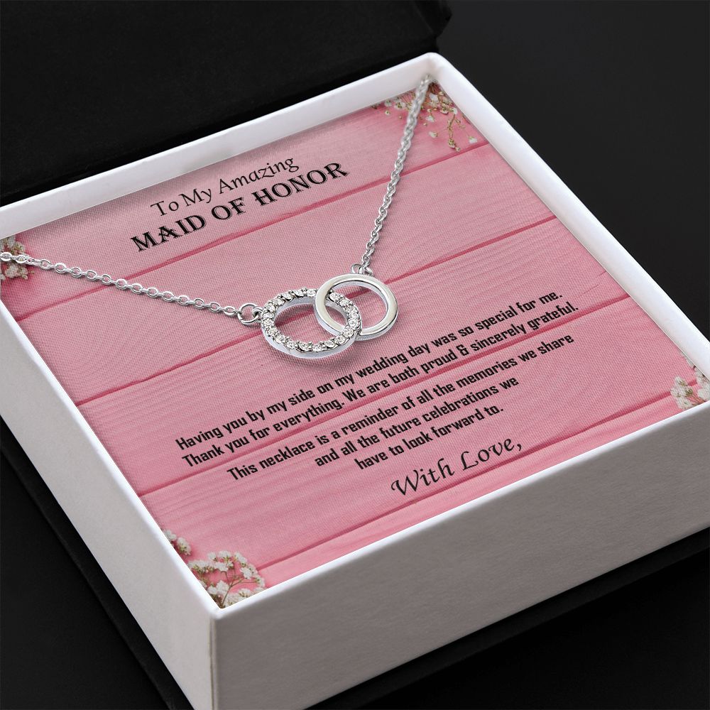 Perfect Pair Necklace, Gift, Jewelry, Maid of Honor