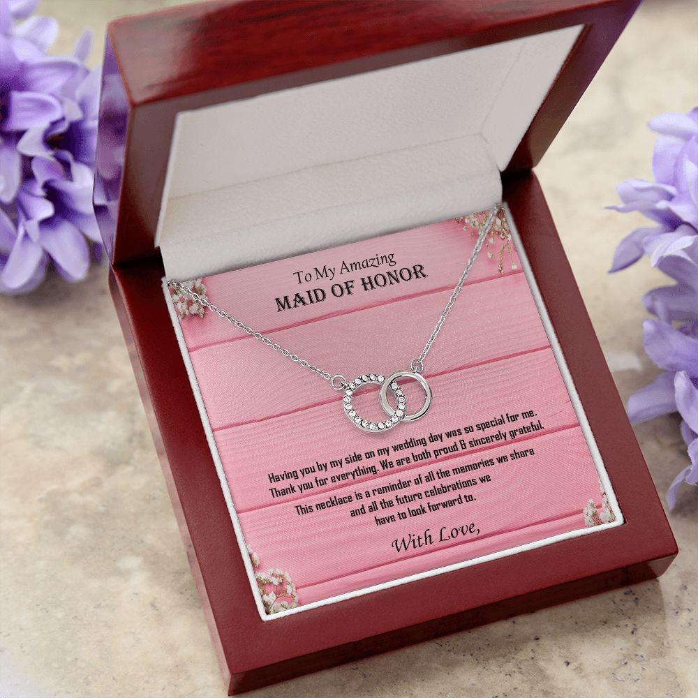 Perfect Pair Necklace, Gift, Jewelry, Maid of Honor