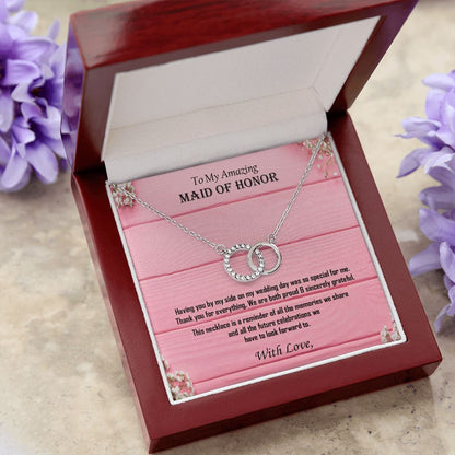 Perfect Pair Necklace, Gift, Jewelry, Maid of Honor