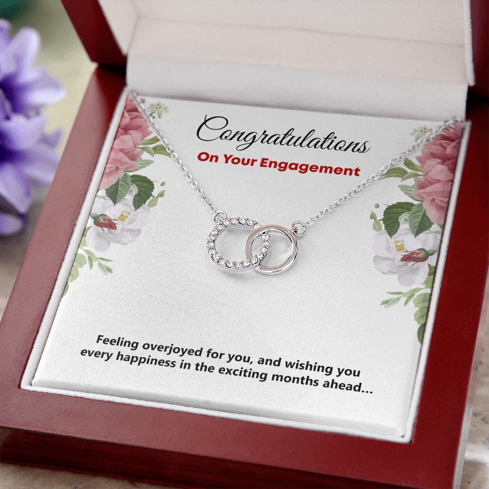 Perfect Pair Necklace, Gift, Jewelry, Engagement, Congratulations