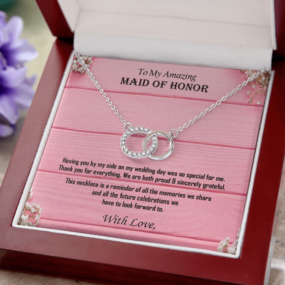 Perfect Pair Necklace, Gift, Jewelry, Maid of Honor