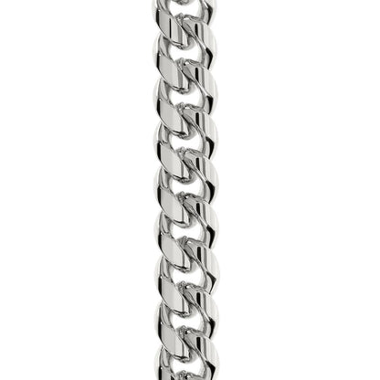 Father, Dad, Son, Gift, Cuban Linked Chain, Jewelry, To my Dad, To Papa, Cubic Zirconia, 700 CZ crystals, Polished Stainless Steel or 14k Yellow Gold