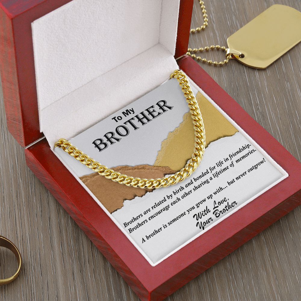 Cuban Linked Chain, Jewelry, Gift, Brother