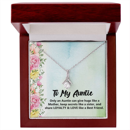 Alluring Beauty Necklace, Jewelry Gift, Auntie
