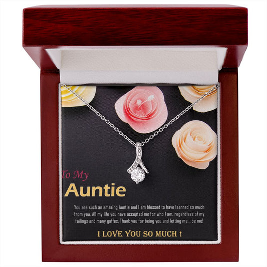 Alluring Beauty Necklace, Jewelry, Gift, To Auntie