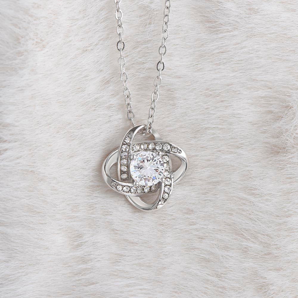 I'm Sorry-I Love You, Love Knot Necklace, Jewelry Gift