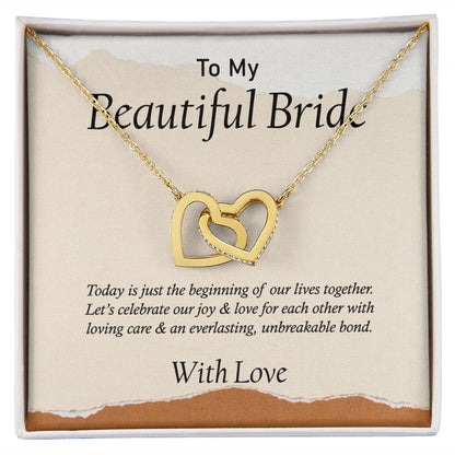 Interlocking Hearts Necklace, Say Sorry, Sorry