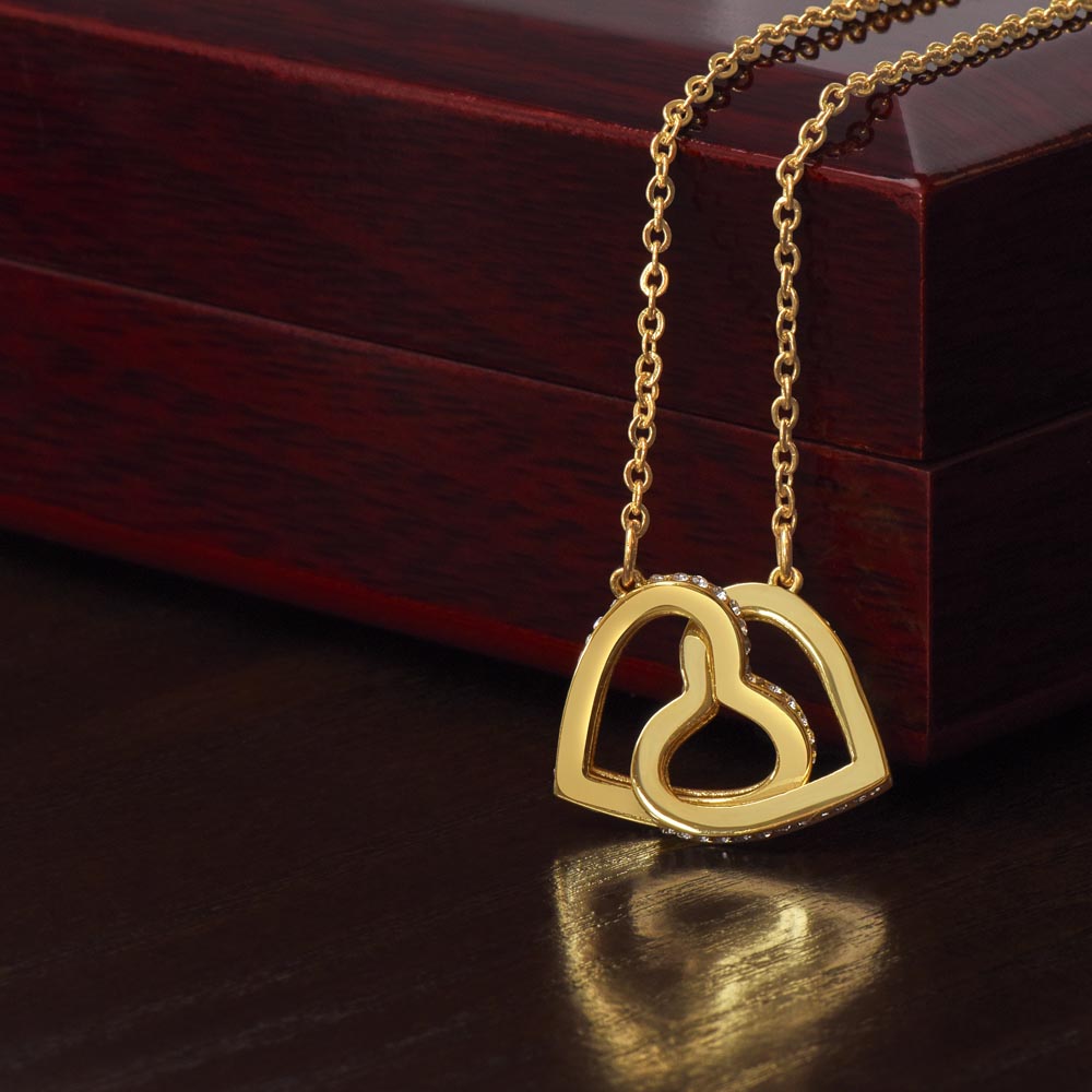 Interlocking Hearts Necklace, Say Sorry, Sorry