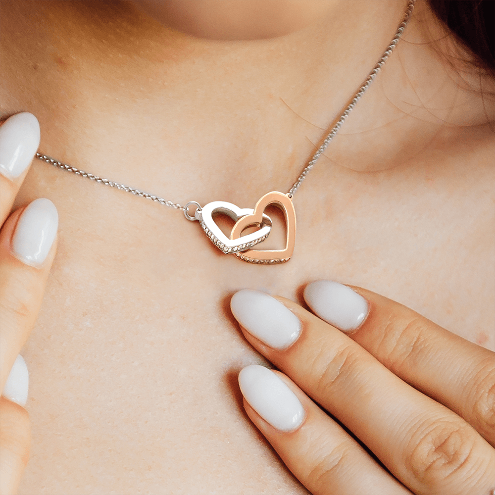 Interlocking Hearts Necklace, Say Sorry, Sorry