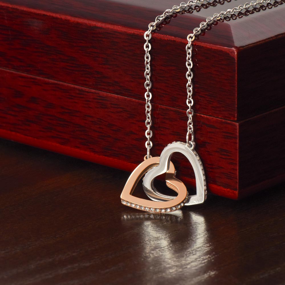 Interlocking Hearts Necklace, Say Sorry, Sorry