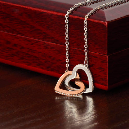 Interlocking Hearts Necklace, Say Sorry, Sorry
