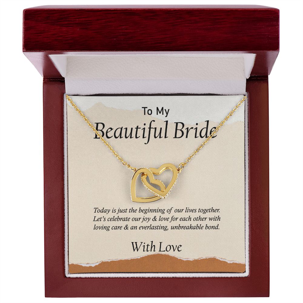 Interlocking Hearts Necklace, Say Sorry, Sorry