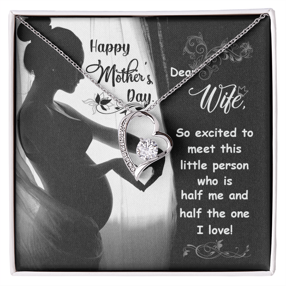 Forever Love Necklace, Gift, Jewelry, Mother's Day, Mothers Day, Wife, To Wife - YERTIZZ.COM