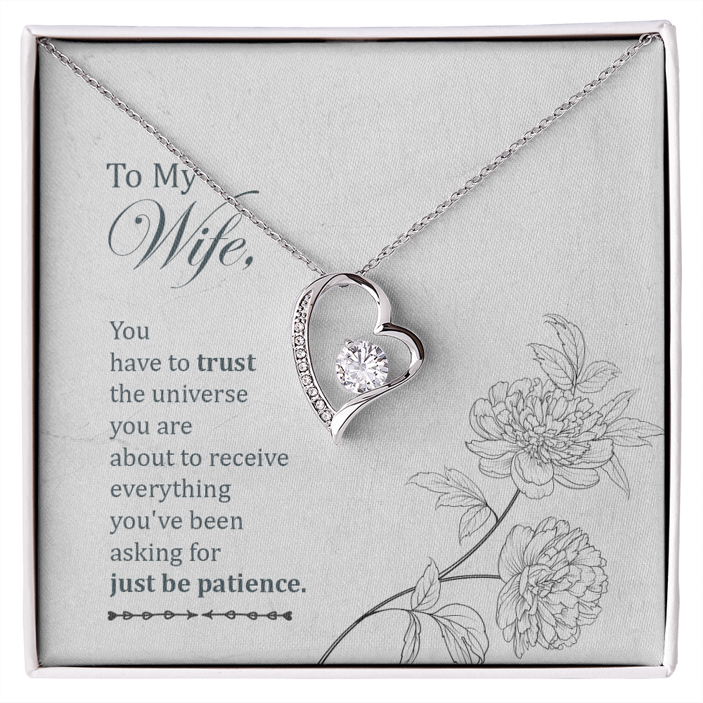 Forever Love Necklace, Jewelry Gift, To My Wife - YERTIZZ.COM