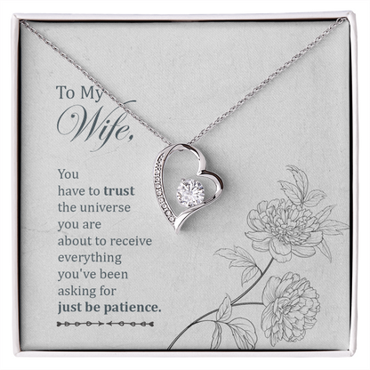 Forever Love Necklace, Jewelry Gift, To My Wife - YERTIZZ.COM