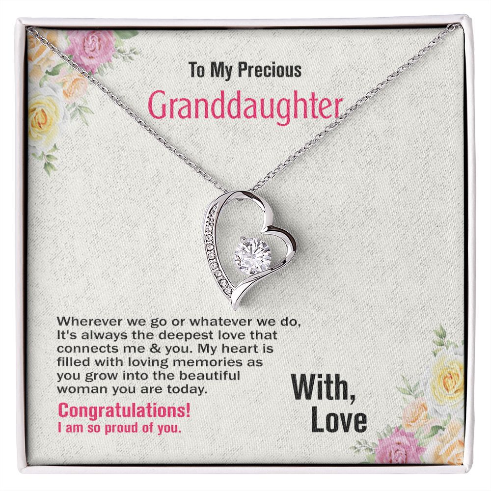 To Precious_Granddaughter, With Love, Jewelry Gift - YERTIZZ.COM