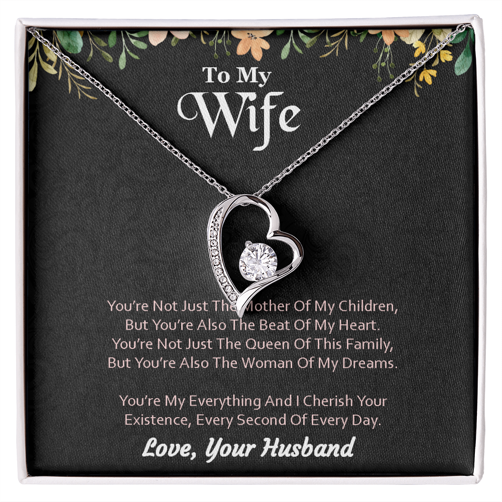 Forever Love Necklace, Gift, Jewelry, Wife, To Wife - YERTIZZ.COM