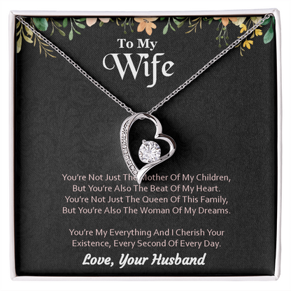 Forever Love Necklace, Gift, Jewelry, Wife, To Wife - YERTIZZ.COM