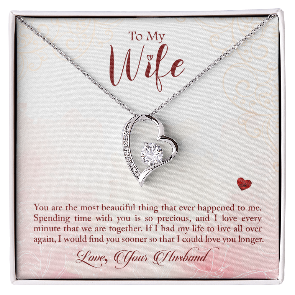 Forever Love Necklace, To My Wife, Jewelry Gift - YERTIZZ.COM