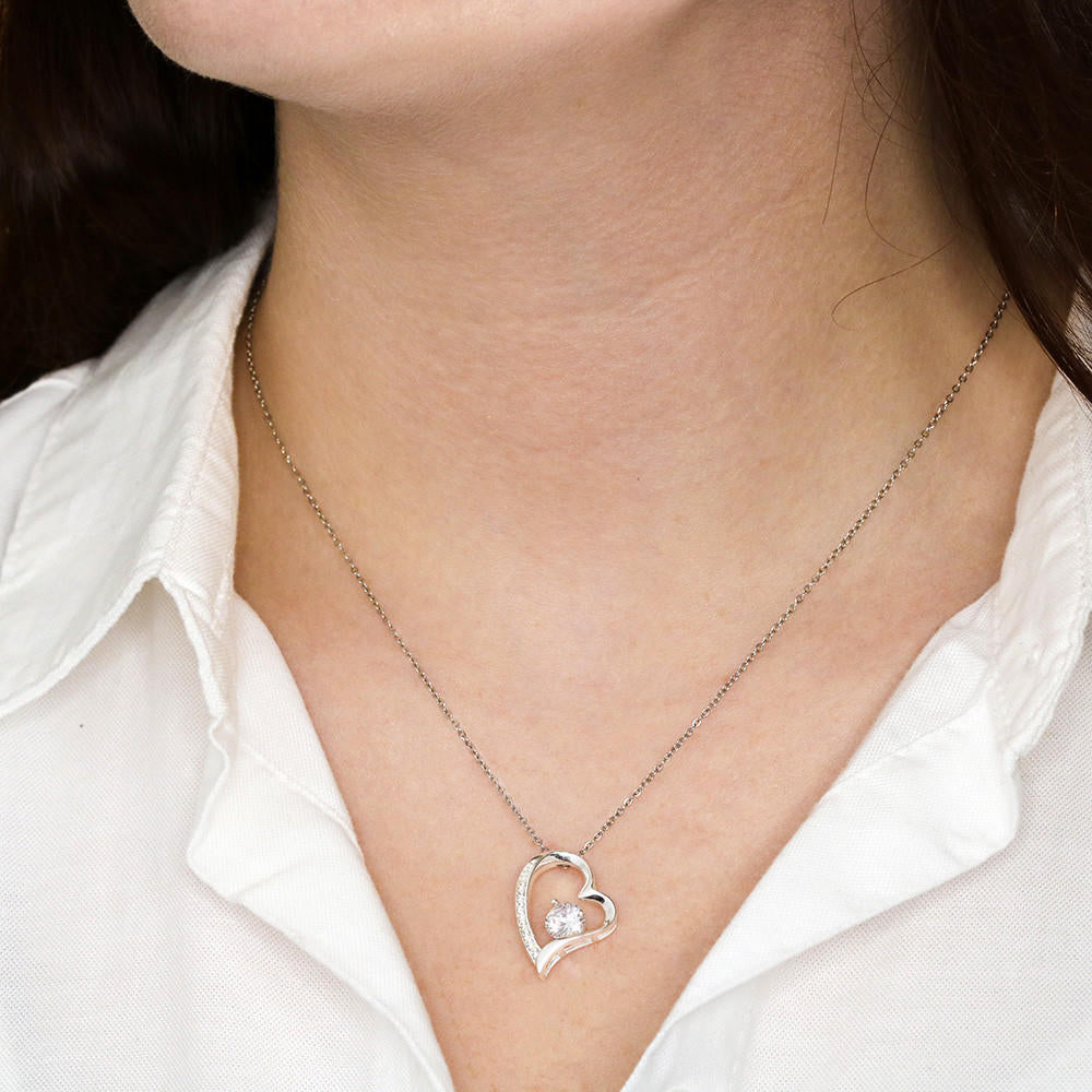 Forever Love Necklace, Mother's Day, Gift, Heart Pendant - YERTIZZ.COM