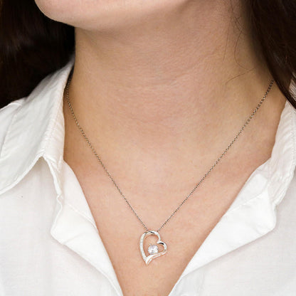 Forever Love Necklace, Mother's Day, Gift, Heart Pendant - YERTIZZ.COM
