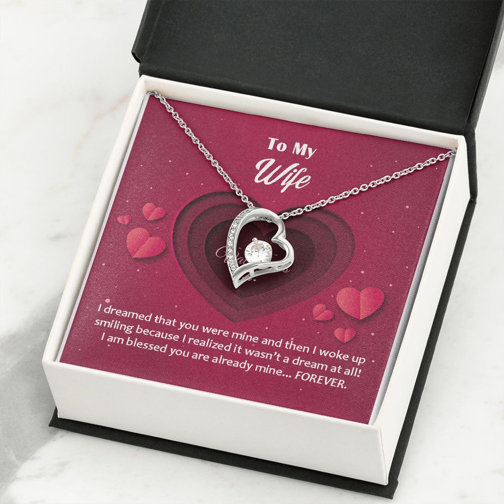 Forever Love Necklace, Valentines, Jewelry Gift, To My Wife - YERTIZZ.COM