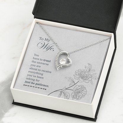 Forever Love Necklace, Jewelry Gift, To My Wife - YERTIZZ.COM