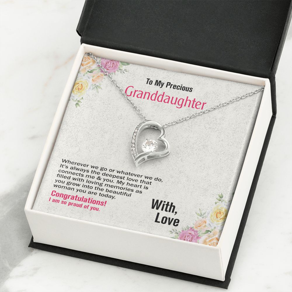 To Precious_Granddaughter, With Love, Jewelry Gift - YERTIZZ.COM