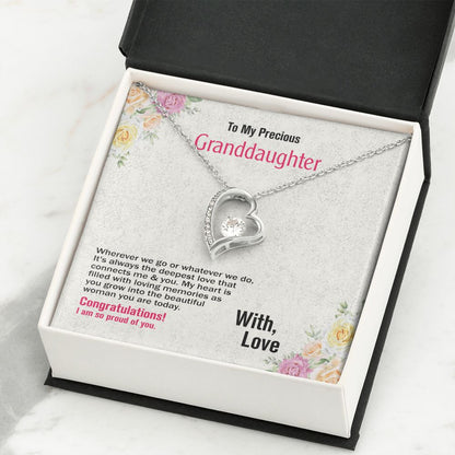 To Precious_Granddaughter, With Love, Jewelry Gift - YERTIZZ.COM
