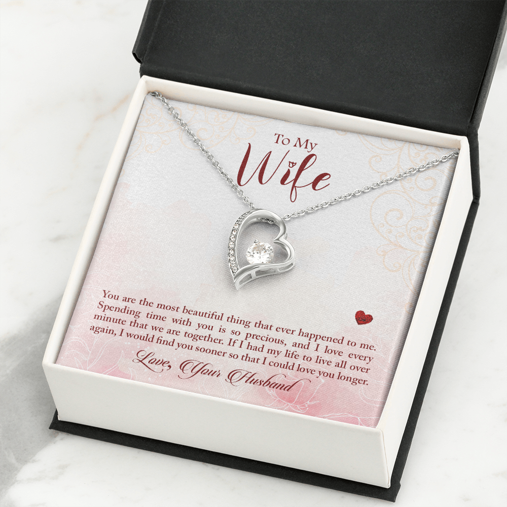 Forever Love Necklace, To My Wife, Jewelry Gift - YERTIZZ.COM