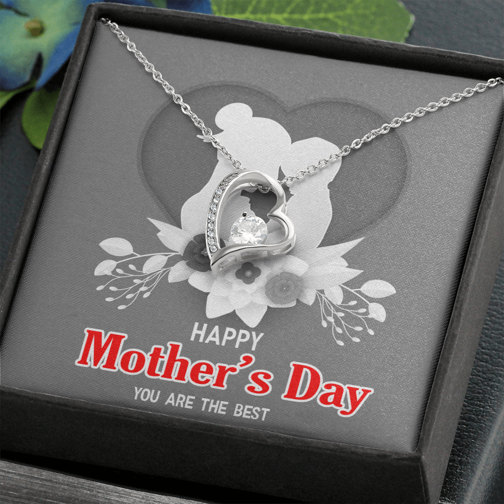 Forever Love Necklace, Mother's Day, Gift, Heart Pendant - YERTIZZ.COM