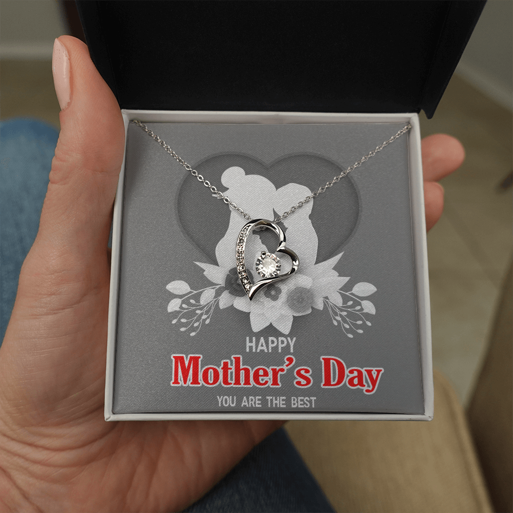 Forever Love Necklace, Mother's Day, Gift, Heart Pendant - YERTIZZ.COM