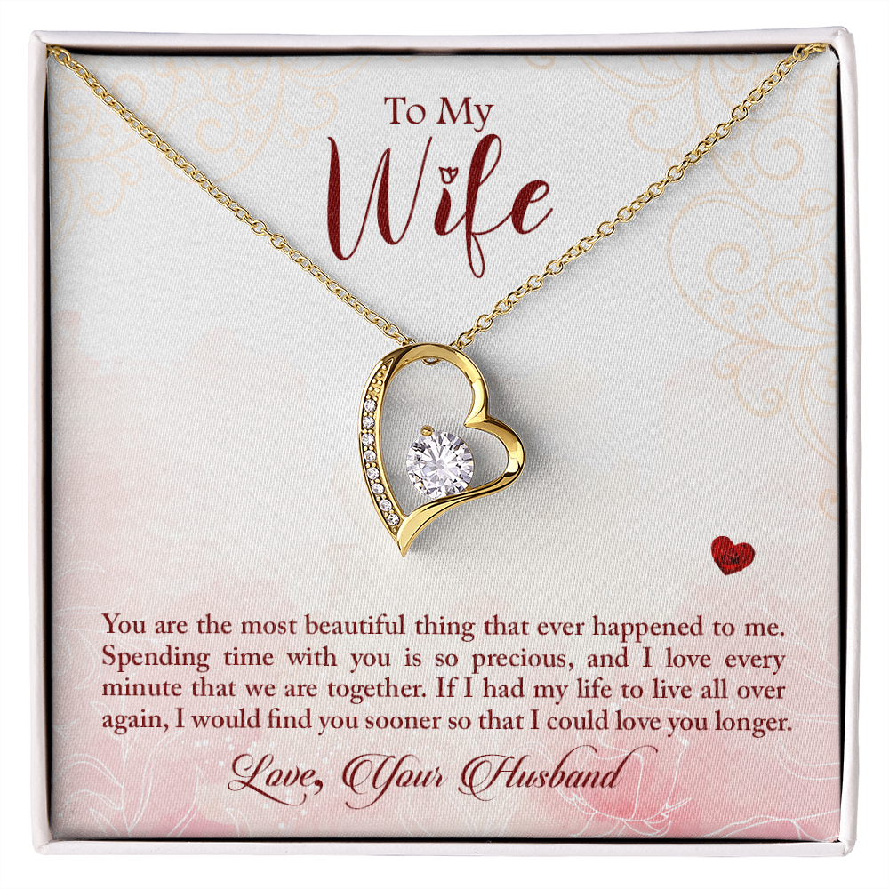 Forever Love Necklace, To My Wife, Jewelry Gift - YERTIZZ.COM