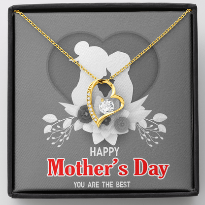 Forever Love Necklace, Mother's Day, Gift, Heart Pendant - YERTIZZ.COM