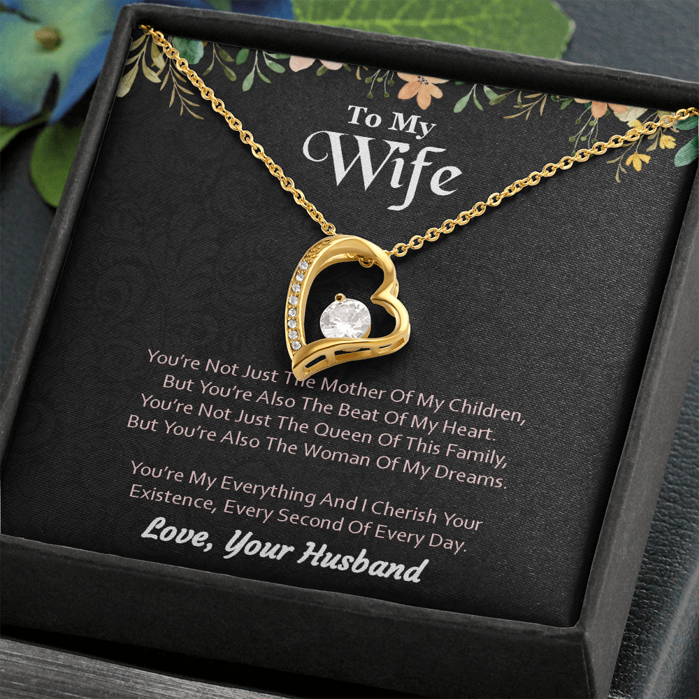 Forever Love Necklace, Gift, Jewelry, Wife, To Wife - YERTIZZ.COM
