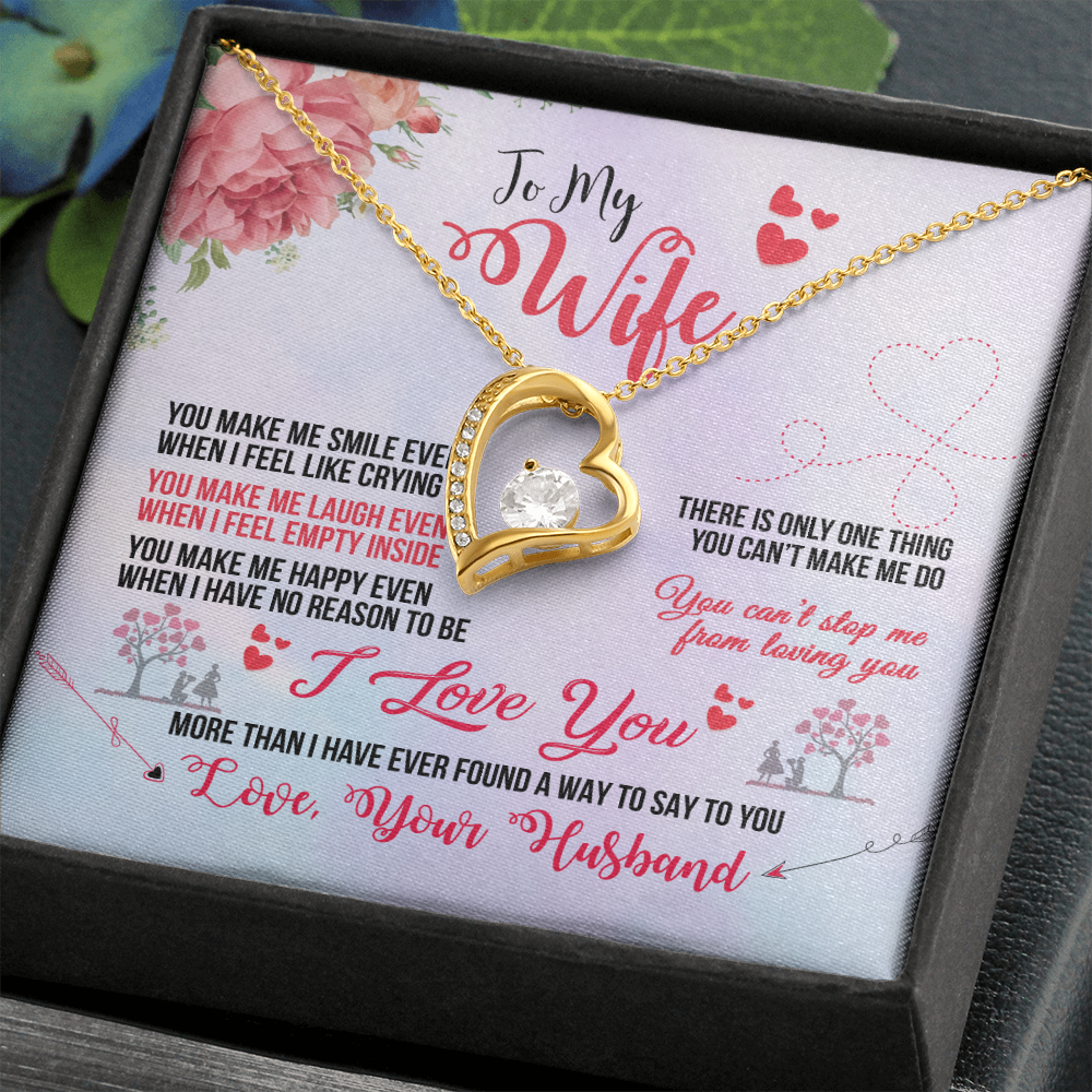 Forever Love Necklace, Gift, Jewelry, Wife, To Wife - YERTIZZ.COM
