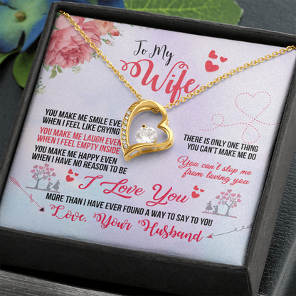 Forever Love Necklace, Gift, Jewelry, Wife, To Wife - YERTIZZ.COM