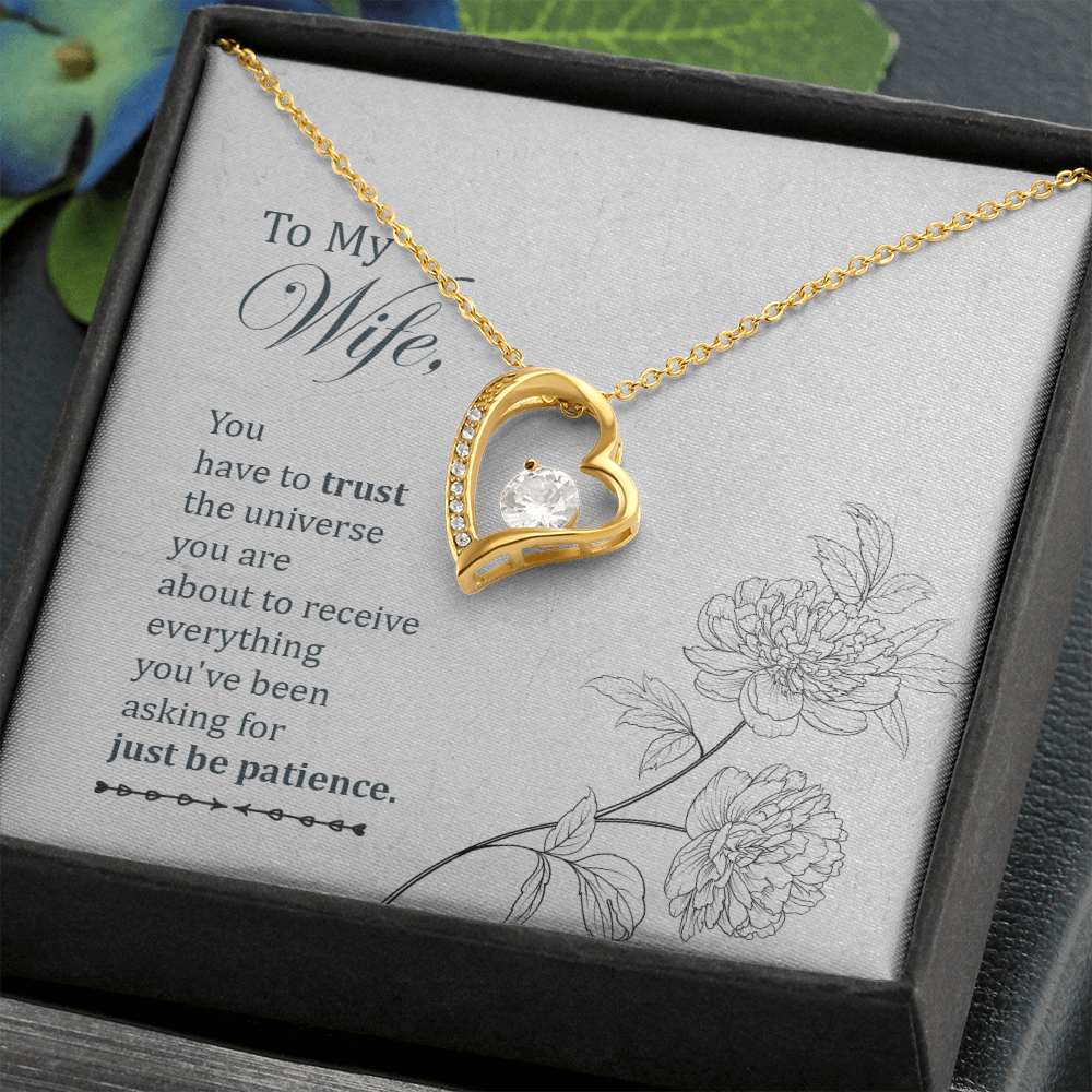 Forever Love Necklace, Jewelry Gift, To My Wife - YERTIZZ.COM