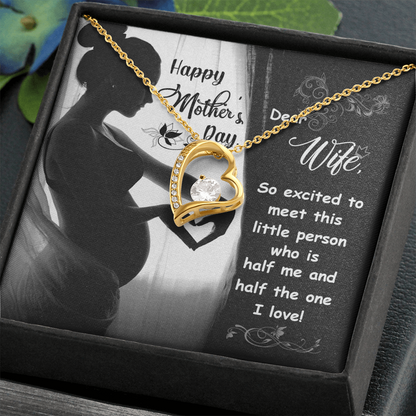 Forever Love Necklace, Gift, Jewelry, Mother's Day, Mothers Day, Wife, To Wife - YERTIZZ.COM