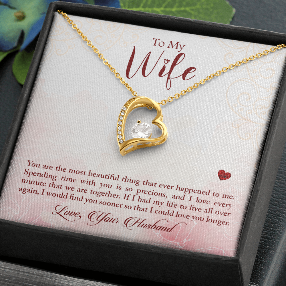 Forever Love Necklace, To My Wife, Jewelry Gift - YERTIZZ.COM